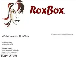 Sites similar to roxbox.net
