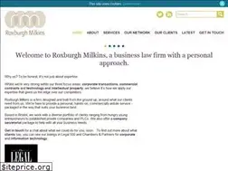 Sites similar to roxburghmilkins.com