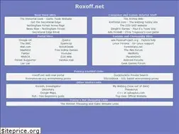 Sites similar to roxoff.net