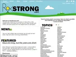 Sites similar to roxstrong.com