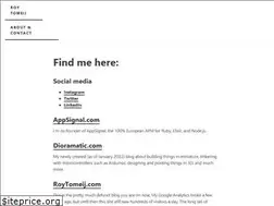Sites similar to roy.io