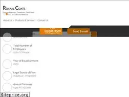 Sites similar to royaalcoats.net