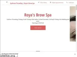 Sites similar to royabrowspa.com