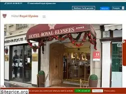 Sites similar to royal-elysees.com