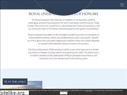 Sites similar to royal-liverpool-golf.com