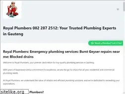 Sites similar to royal-plumbers.co.za