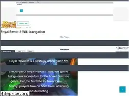 Sites similar to royal-revolt-2.wikia.com