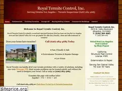 Sites similar to royal-termite.com