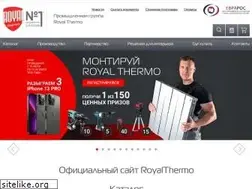 Sites similar to royal-thermo.ru