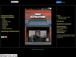 Sites similar to royalalteration.com