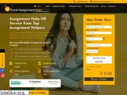 Sites similar to royalassignmenthelp.co.uk