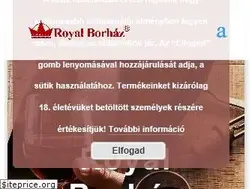 Sites similar to royalbor.hu