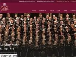 Sites similar to royalchoralsociety.co.uk