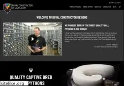 Sites similar to royalconstrictordesigns.com