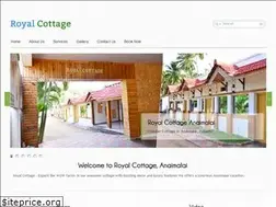 Sites similar to royalcottageanaimalai.com