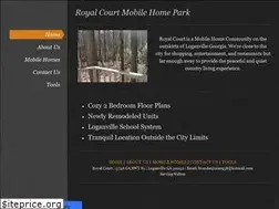Sites similar to royalcourtmhp.com