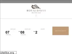 Sites similar to royaldavuifiji.com
