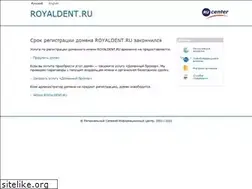 Sites similar to royaldent.ru