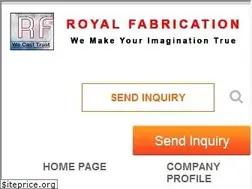 Sites similar to royalfabrication.in