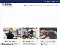 Sites similar to royalfoods.com.au
