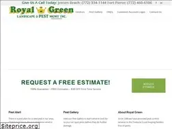 Sites similar to royalgreenlandscapeandpest.com