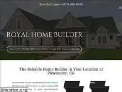 Sites similar to royalhomebuilder-ca.com