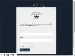 Sites similar to royalhotel.com.au