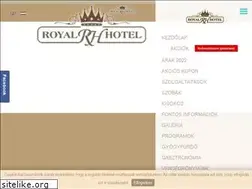Sites similar to royalhotel.hu