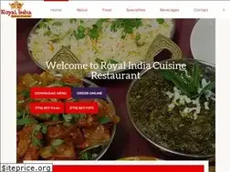 Sites similar to royalindia-cuisine.com