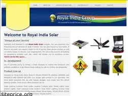 Sites similar to royalindiasolar.com
