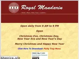 Sites similar to royalmandarinrestaurant.com