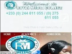 Sites similar to royalmediacollegegh.com