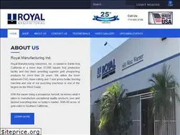 Sites similar to royalmfgind.com