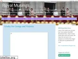 Sites similar to royalmusingsblogspotcom.blogspot.com