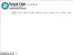 Sites similar to royaloakchurch.com