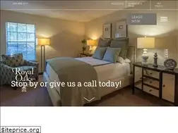 Sites similar to royaloaksapts.net