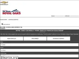 Sites similar to royaloakschevy.us