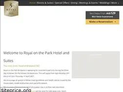 Sites similar to royalonthepark.com.au