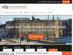 Sites similar to royaloxfordhotel.co.uk