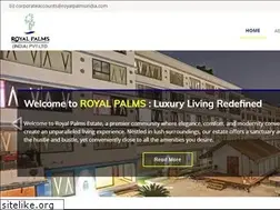 Sites similar to royalpalmsindia.com