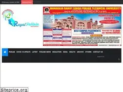 Sites similar to royalpatiala.in