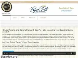 Sites similar to royalpetshotel.com