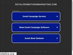 Sites similar to royalpromotionsmarketing.com