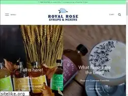 Sites similar to royalrosesyrups.com