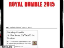 Sites similar to royalrumble.org