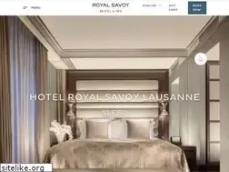 Sites similar to royalsavoy.ch