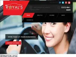Sites similar to royalsdrivingla.com