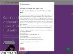 Sites similar to royalsmmservice.com