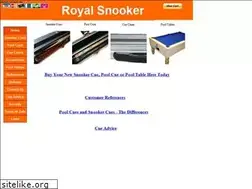 Sites similar to royalsnooker.com