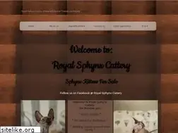 Sites similar to royalsphynxcattery.com